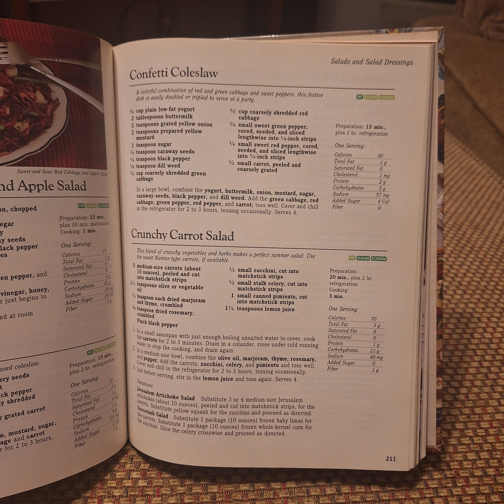 Reader's Digest Great Recipes for Good Health Cookbook - 3rd Printing 1989 - Picture 14 of 16